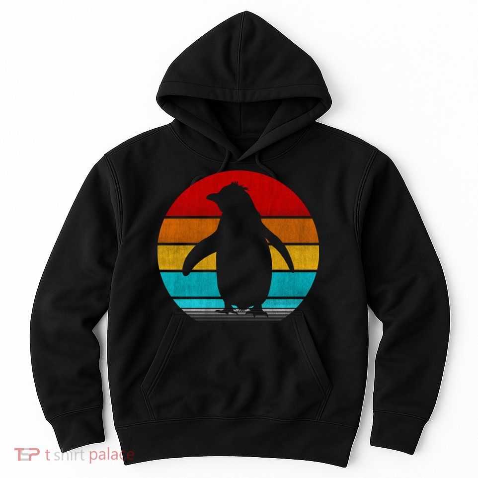 Retro Vintage Penguin Hoodie