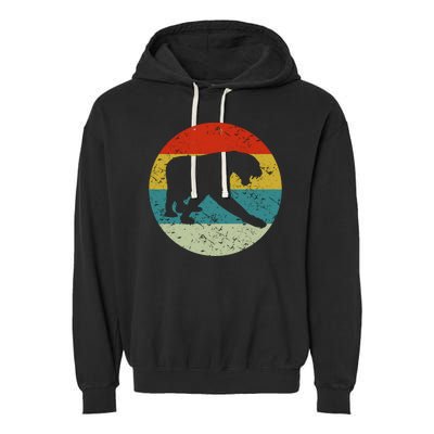 Retro Vintage Panther Garment-Dyed Fleece Hoodie