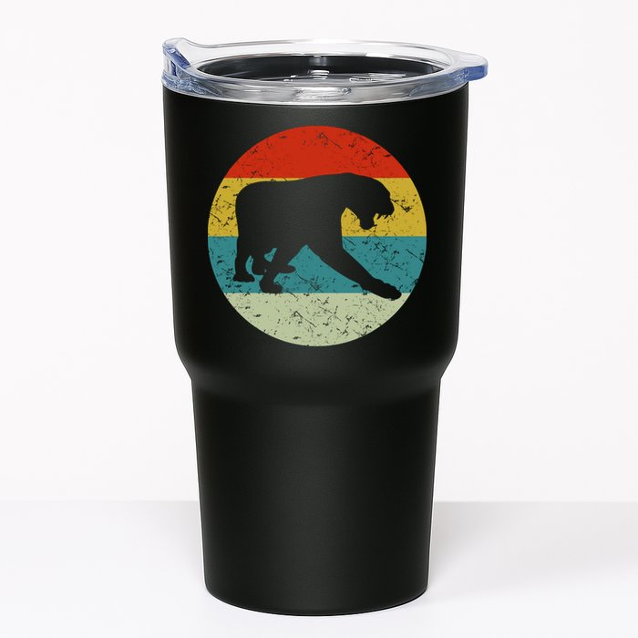Retro Vintage Panther Tumbler