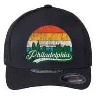 Retro Vintage Philly Dancing On My Own Philadelphia Flexfit Unipanel Trucker Cap