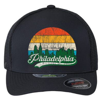 Retro Vintage Philly Dancing On My Own Philadelphia Flexfit Unipanel Trucker Cap