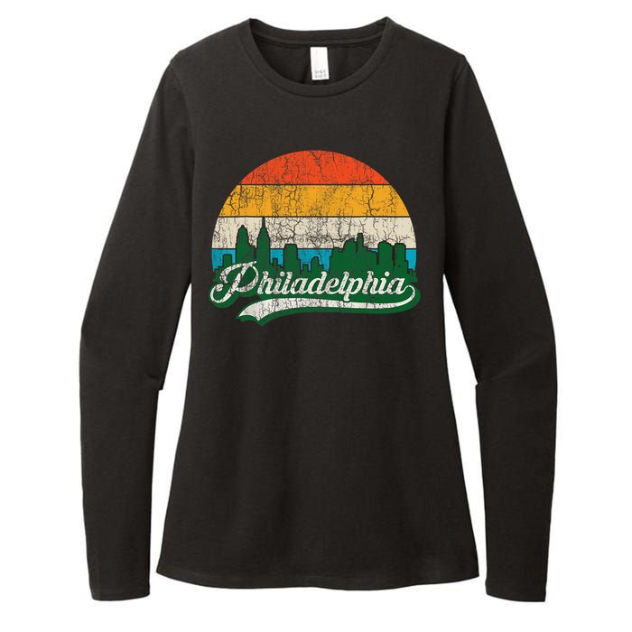 Retro Vintage Philly Dancing On My Own Philadelphia Womens CVC Long Sleeve Shirt