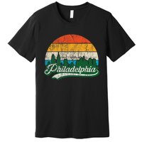 Retro Vintage Philly Dancing On My Own Philadelphia Premium T-Shirt