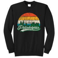 Retro Vintage Philly Dancing On My Own Philadelphia Tall Sweatshirt