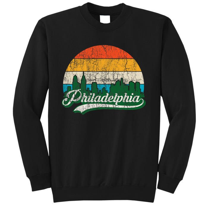 Retro Vintage Philly Dancing On My Own Philadelphia Tall Sweatshirt