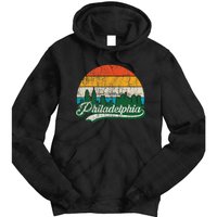 Retro Vintage Philly Dancing On My Own Philadelphia Tie Dye Hoodie