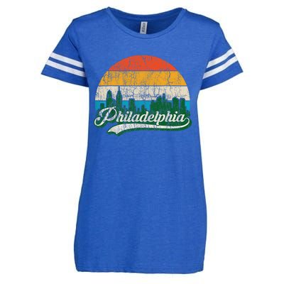 Retro Vintage Philly Dancing On My Own Philadelphia Enza Ladies Jersey Football T-Shirt