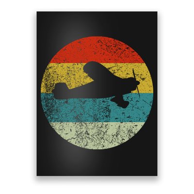 Retro Vintage Plane Poster