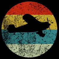 Retro Vintage Plane Premium T-Shirt