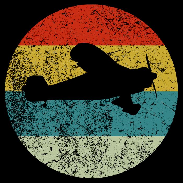 Retro Vintage Plane Premium T-Shirt