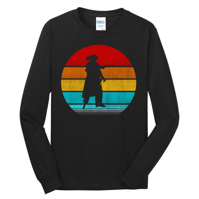 Retro Vintage Pirate Tall Long Sleeve T-Shirt