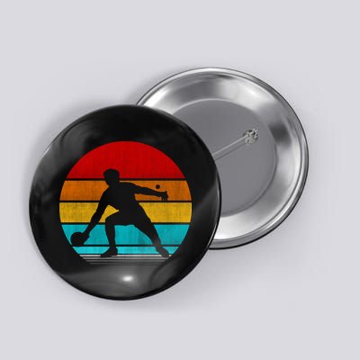 Retro Vintage Ping Pong Button