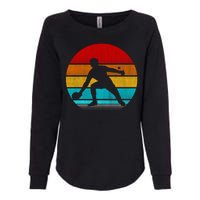 Retro Vintage Ping Pong Womens California Wash Sweatshirt