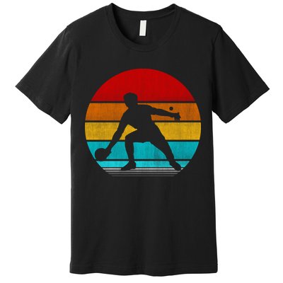 Retro Vintage Ping Pong Premium T-Shirt