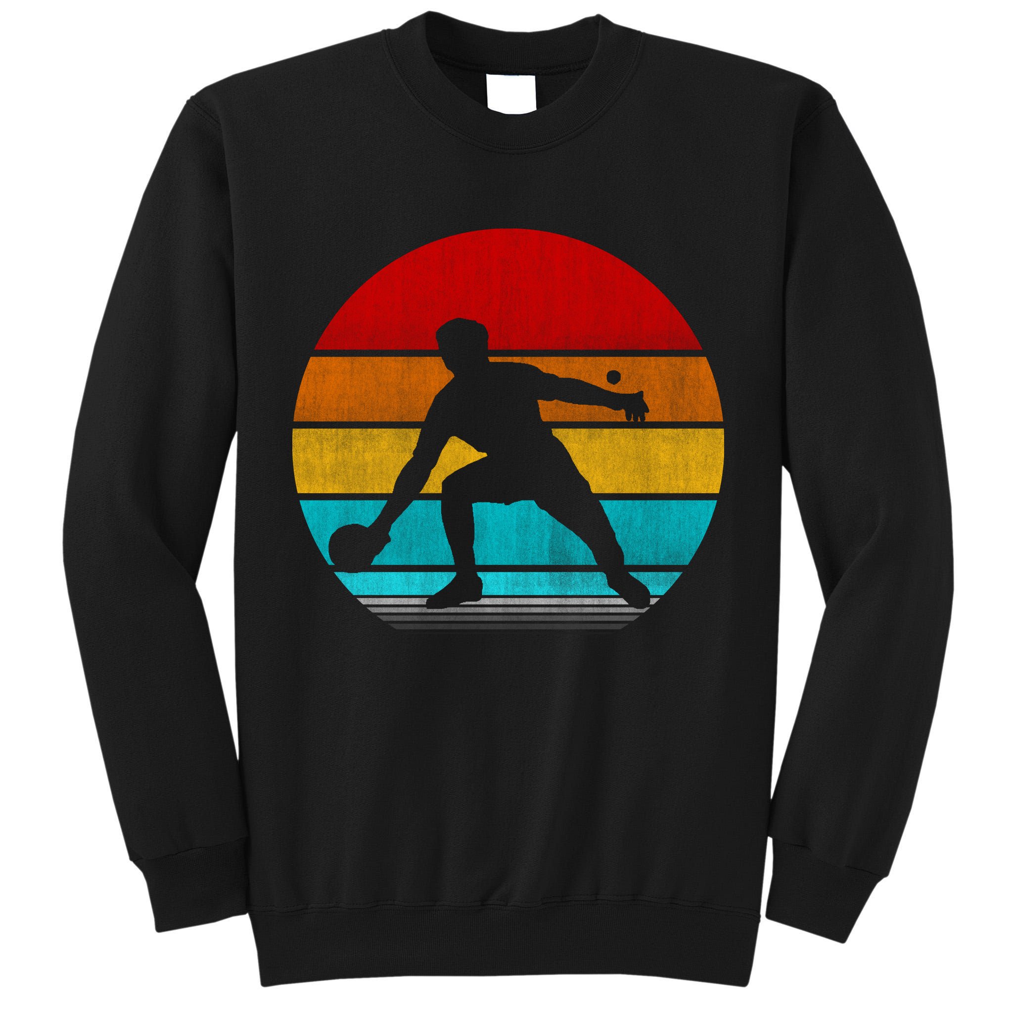 Retro Vintage Ping Pong Tall Sweatshirt