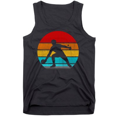 Retro Vintage Ping Pong Tank Top