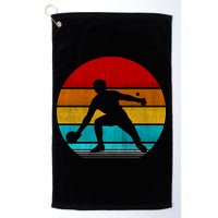 Retro Vintage Ping Pong Golf Towel