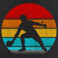 Retro Vintage Ping Pong Golf Towel
