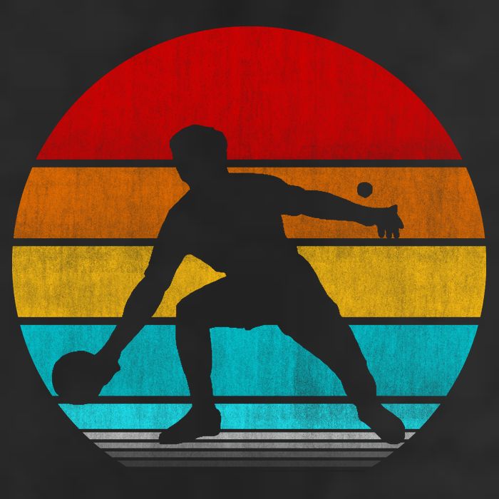 Retro Vintage Ping Pong Golf Towel