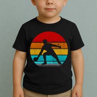 Retro Vintage Ping Pong Toddler T-Shirt