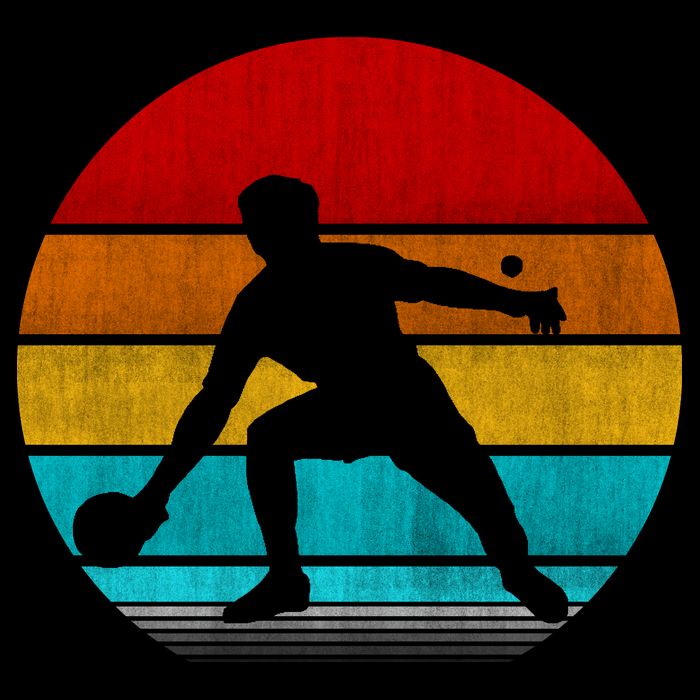 Retro Vintage Ping Pong Crop Top
