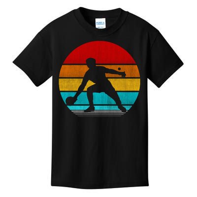 Retro Vintage Ping Pong Kids T-Shirt