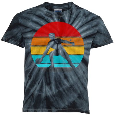 Retro Vintage Ping Pong Kids Tie-Dye T-Shirt