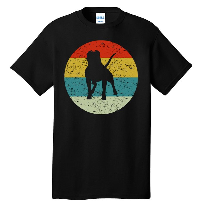 Retro Vintage Pitbull Tall T-Shirt