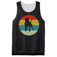 Retro Vintage Pitbull Mesh Reversible Basketball Jersey Tank