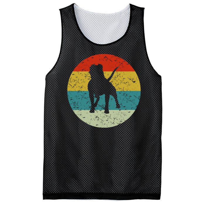 Retro Vintage Pitbull Mesh Reversible Basketball Jersey Tank