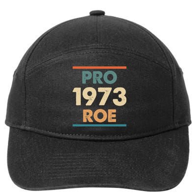 Retro Vintage Pro Roe 1973 T 7-Panel Snapback Hat