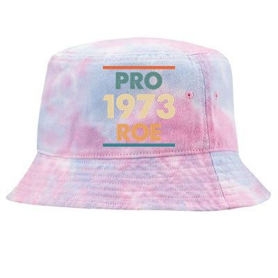 Retro Vintage Pro Roe 1973 T Tie-Dyed Bucket Hat