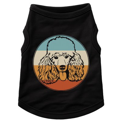 Retro Vintage Poodle Design for Puppy Lover Dog Rescue Doggie Tank