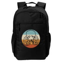 Retro Vintage Poodle Design for Puppy Lover Dog Rescue Backpack