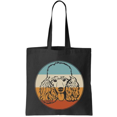 Retro Vintage Poodle Design for Puppy Lover Dog Rescue Bag