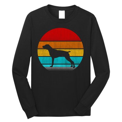 Retro Vintage Pointer Long Sleeve Shirt