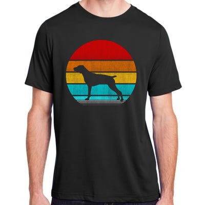 Retro Vintage Pointer Adult ChromaSoft Performance T-Shirt