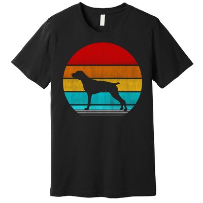 Retro Vintage Pointer Premium T-Shirt