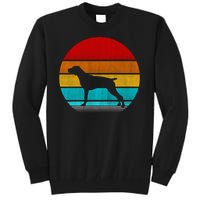 Retro Vintage Pointer Tall Sweatshirt