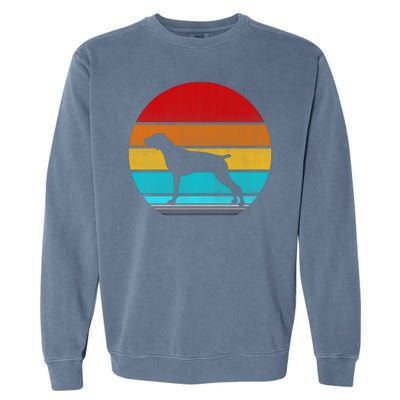 Retro Vintage Pointer Garment-Dyed Sweatshirt