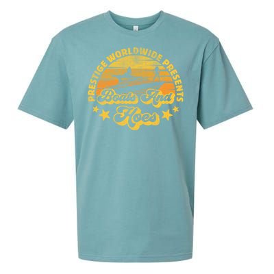 Retro Vintage Prestige Worldwide Boats And Hoes Sueded Cloud Jersey T-Shirt