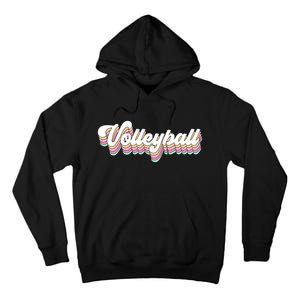 Retro Volleyball Pastel Aesthetic for Teen Girl Wo Tall Hoodie