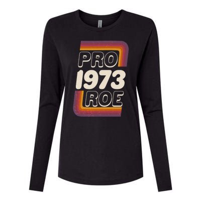 Retro VIntage Pro Roe 1973 Womens Cotton Relaxed Long Sleeve T-Shirt