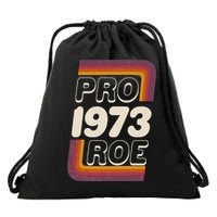 Retro VIntage Pro Roe 1973 Drawstring Bag