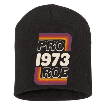 Retro VIntage Pro Roe 1973 Short Acrylic Beanie