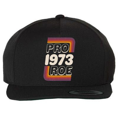Retro VIntage Pro Roe 1973 Wool Snapback Cap