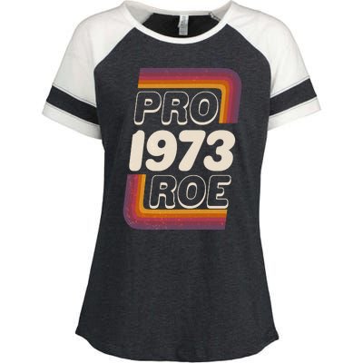 Retro VIntage Pro Roe 1973 Enza Ladies Jersey Colorblock Tee