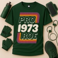 Retro VIntage Pro Roe 1973 Cooling Performance Crew T-Shirt