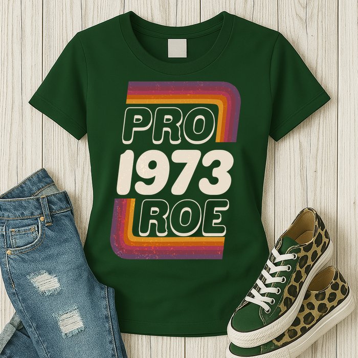 Retro VIntage Pro Roe 1973 Womens T-Shirt