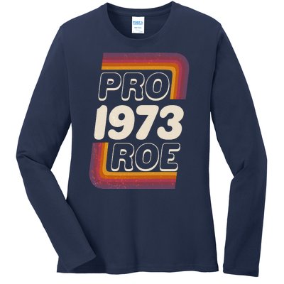 Retro VIntage Pro Roe 1973 Ladies Long Sleeve Shirt